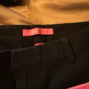 Lilly Pulitzer Black Bermuda Shorts Tailored Elegance